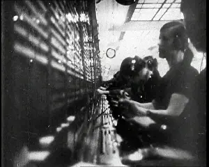 Switchboard: A Line of Female British Telephonists Working