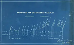 Gradient: The line into Leicester Station