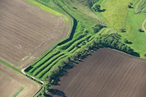 Entrenchments: Linear boundary dykes on Huggate Pasture, Yorkshire
