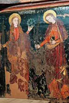 Blanche: Linear Gothic. Spain. 14th century. St. Catherine of Alexand
