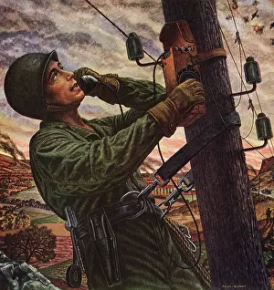 Lineman: Lineman of the Signal Corps