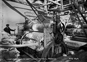 Linen: Linen Bleaching By Continuous Chemical Process