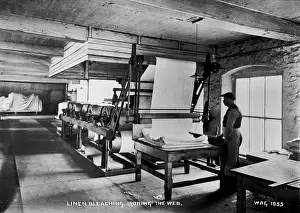 Linen: Linen Bleaching, Ironing the Web