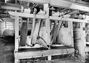 Linen: Linen Bleaching Process, Washing Mills