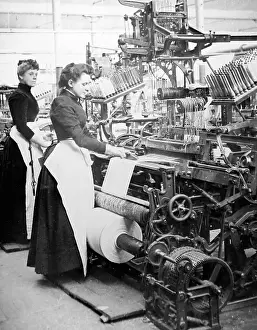 Dobbie: Linen manufacture, Dobbie loom