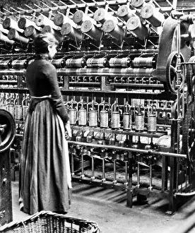 Twisting: Linen manufacture, Twisting frame
