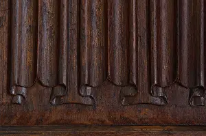Panelling: Linenfold panelling, Kew Palace