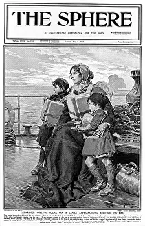 Emotive: Liner approaching British waters