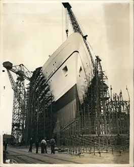 Govan: Liner, Empress of Britain, Glasgow