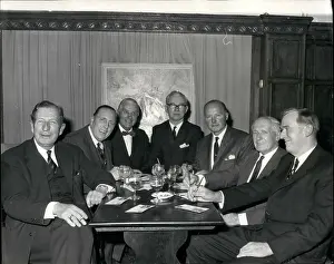 Reunited: Liner Queen Elizabeth, seven former captains
