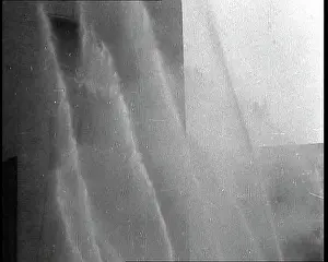Upwards: Lines of Water Being Sprayed Upwards Towards