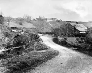 Hexham: Linold's Bridge over the Devil's Water near Hexham