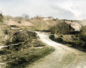 Hexham: Linold's Bridge over the Devil's Water near Hexham