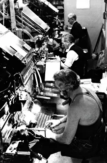 Linotype: Linotype operators