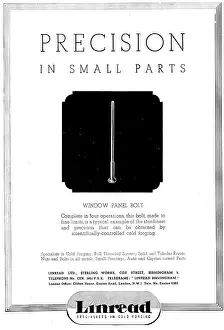 Pressings: Linread AGS Parts. Cold Forging, Rivets