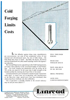 Pressings: Linread AGS Parts. Cold Forging, Rivets