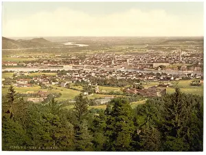 Linz: Lintz (i.e. Linz), general view, Upper Austria, Austro-Hung