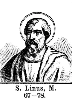 Linus: Linus, + 23.9.76, Pope 67 - 23.9.76, portrait