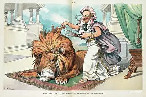 Shears: Will the lion allow himself to be shorn of his strength?