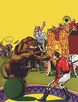 Keeps: Lion on Ball, Trainer