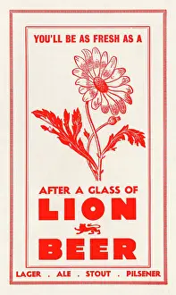 Philip Talmage: Lion Beer advertisement
