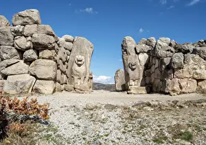 Unfinished: Lion Gate, Hattusa, Anatolia, Turkey