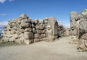 Unfinished: Lion Gate, Hattusa, Anatolia, Turkey
