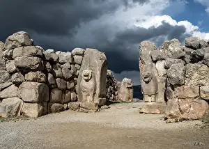 Guardian: Lion Gate, Hattusa, Anatolia, Turkey