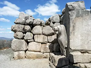 Unfinished: Lion Gate, Hattusa, Anatolia, Turkey