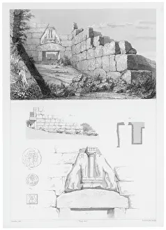 Corbelled: Lion Gate at Mycenae