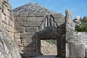 Lionesses: Lion Gate, Mycenae, Greece