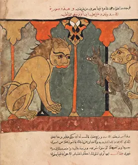 Jackal: The Lion-King Recruits the Ascetic Jackal, Folio