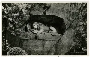 Bertel: The Lion of Lucerne, Switzerland