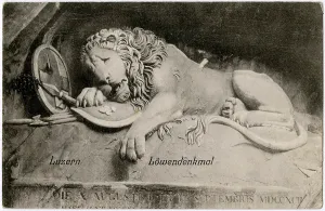 Bertel: The Lion of Lucerne, Switzerland