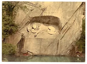 Lucerne: Lion Monument, Lucerne, Switzerland