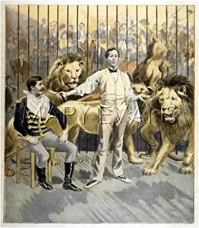 Shaves: LION-TAMER SHAVED
