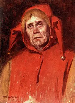 Brough: Lionel Brough as Trinculo, The Tempest, Shakespeare