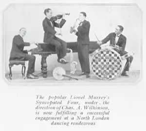 Syncopated: Lionel Murrey's Syncopated Four Jazz Band, December 1923