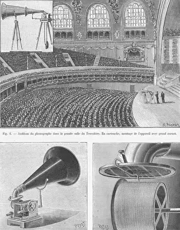 Trocadero: LIORET'S PHONOGRAPH 1897