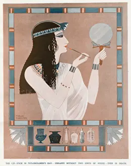 Lip stick in Tutankhamen's day