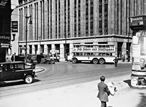 Autarky: Liquid gas bus in Berlin, 1935