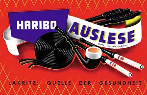 Klasse: Liquorice advertisement from the 1950s