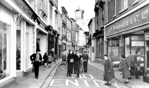 Liskeard: Liskeard, Fore Street c1955
