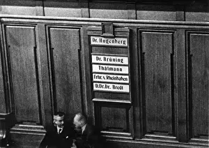 Barons: List of speakers in the Reichstag, 1930