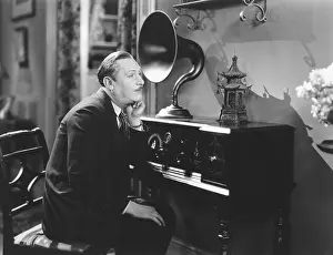 Brooding: Listening to gramophone