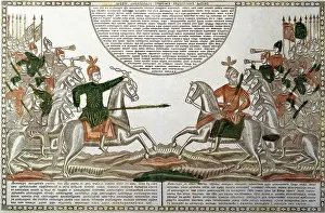 Porus: literature, Alexander romance, duel between Alexander