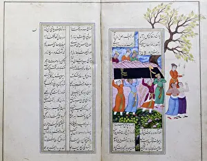 Iskander: literature, Alexander romance, funeral procession