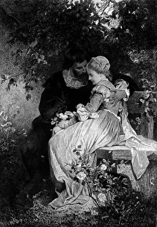 Goethes: literature, Faust I, 16th scene Garden, Faust