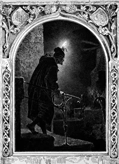 Nightie: literature, Faust I, 1st scene, Study, scene