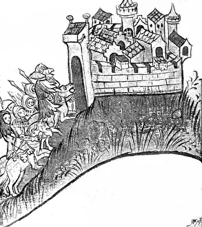 Heros: literature, middle ages, Rosengarten of Dietrich